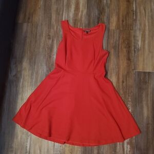 Express Red Mini Dress